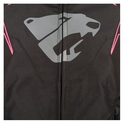 Bering LADY THUNDER Motorbike Jacket - Black / Grey