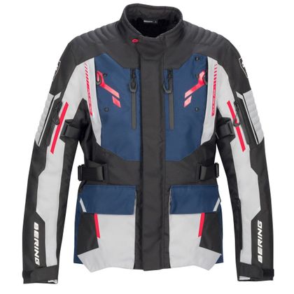 Bering TANAGA Motorcycle Jacket - Black / Grey Ref : BR1710 