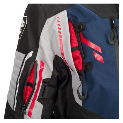 Bering TANAGA Motorcycle Jacket - Black / Grey