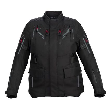Bering LADY TANAGA QUEEN SIZE Motorcycle Jacket - Black Ref : BR1713 
