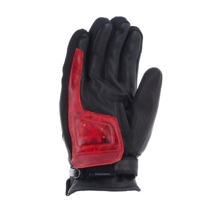 Luvas Helstons BUD - Preto / Vermelho