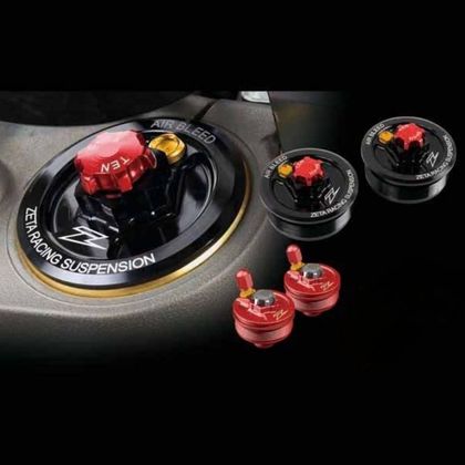 Purgeurs de fourche Bud Racing  - Rouge