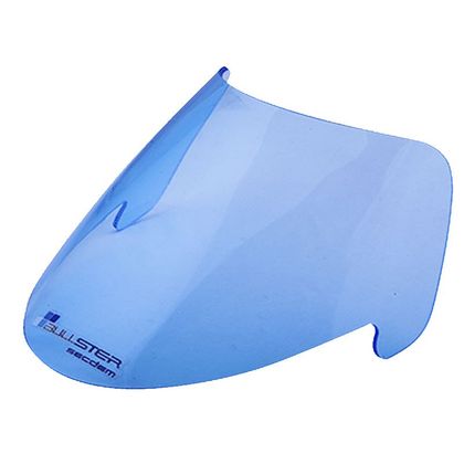 Parabrezza Bullster Alta protezione blu neon 73,5 cm - Blu