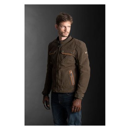 Blouson Moto LS2 BULLET - Marron