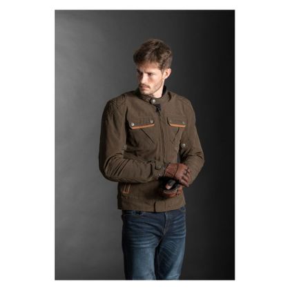 Blouson Moto LS2 BULLET - Marron