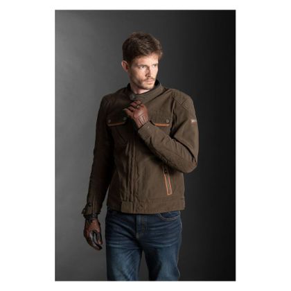Blouson Moto LS2 BULLET - Marron