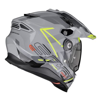 Casque intégral Scorpion Exo ADF-9000 AIR - SUMMIT - Gris / Jaune