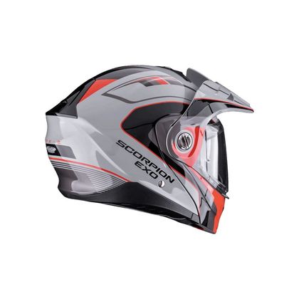 Scorpion Exo ADX-2 - KAMPS Systeemhelm - Grijs / Rood