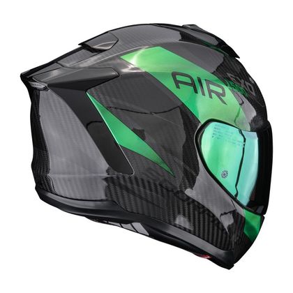Scorpion Exo EXO-1500 CARBON AIR PLATTED Fuldkasker - Sort. / Blå