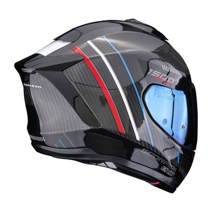 Scorpion Exo EXO-1500 CARBON AIR ZITY Integraalhelm - Zwart / Rood