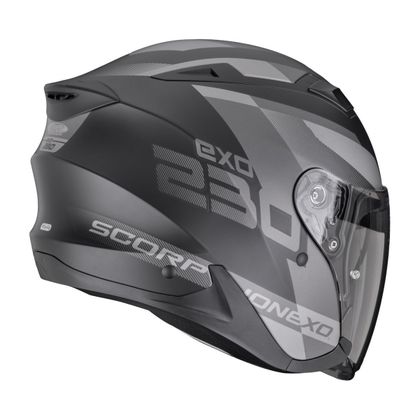 Casque jet Scorpion Exo EXO-230 - COMICS MAT - Noir / Gris