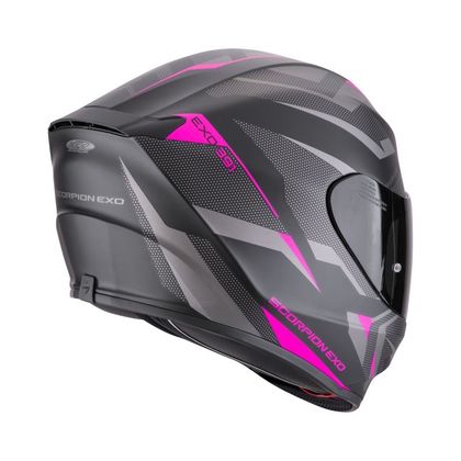 Scorpion Exo EXO-391 - AAXO Helm - Schwarz / Pinke