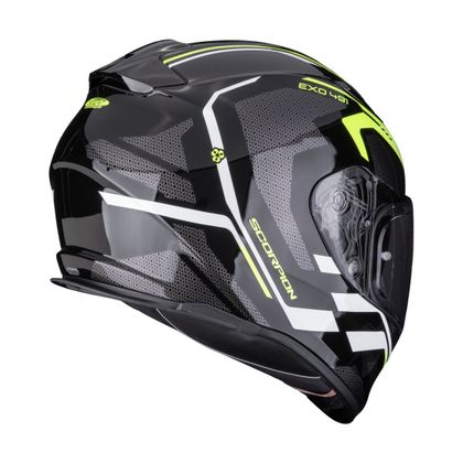 Cască integrală Scorpion Exo EXO-491 - KRIPTA - Negru / Galben