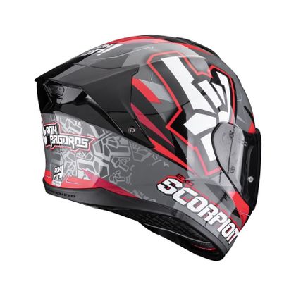Casque intégral Scorpion Exo EXO-530 AIR ROCK - Gris / Rouge