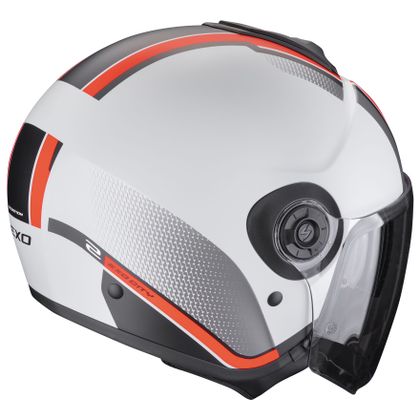 Casque jet Scorpion Exo EXO-CITY II - VEL - Gris / Rouge Ref : SC1015-CGRMA 