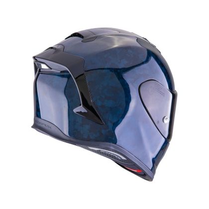 Casque intégral Scorpion Exo EXO R1 EVO CARBON AIR - ONYX - Bleu