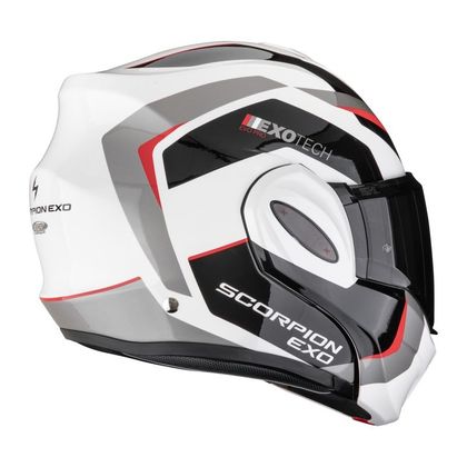 Casque modulable Scorpion Exo EXO-TECH EVO PRO - ACUTI - Gris / Rouge