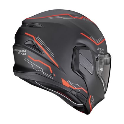 Casque modulable Scorpion Exo EXO-TECH II - DASH - Blanc / Gris
