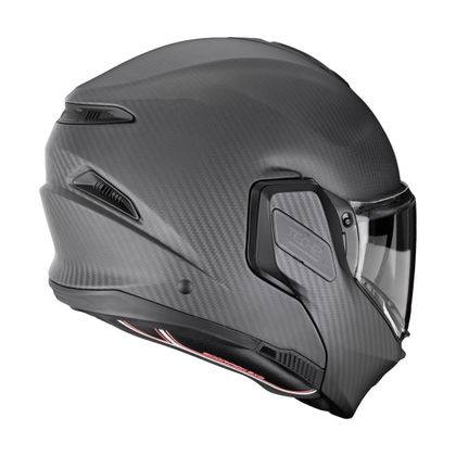 Casque modulable Scorpion Exo EXO-TECH II CARBON - SOLID MAT - Noir