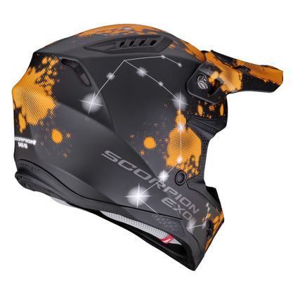 Casque cross Scorpion Exo SMX-10 - VIBE MAT 2027 - Noir / Orange