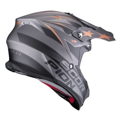Scorpion Exo VX-16 EVO AIR - PATRIOT 2026 Cross helmet - Grey / Black