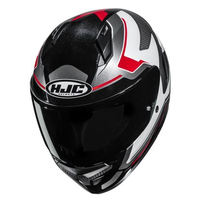 Casque intégral HJC C10 - CRIC - Blanc / Rouge