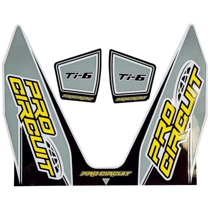 Stickers Pro Circuit TI6 Universel - Gris