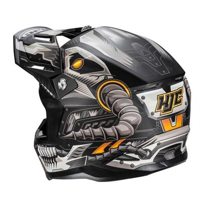 Hjc C50 - MECHA 2026 Cross-Helm - Schwarz / Grau