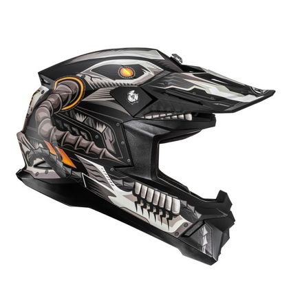 Hjc C50 - MECHA 2026 Cross-Helm - Schwarz / Grau