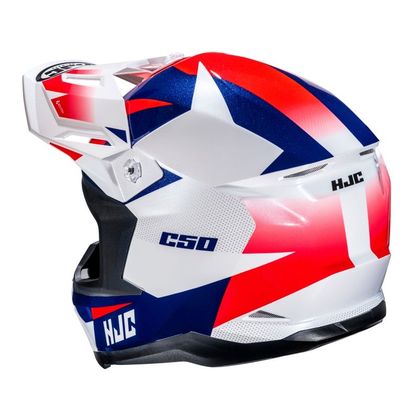 Hjc C50 - SLIDE 2026 Cross-Helm - Blau / Rot