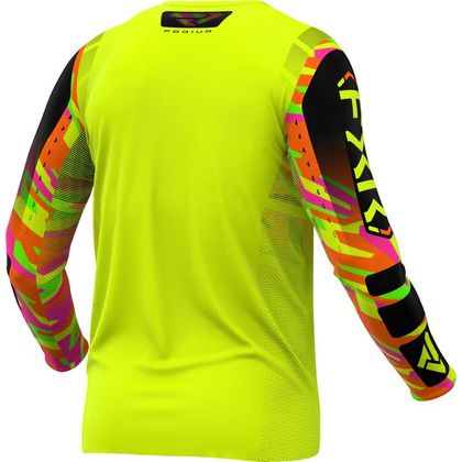 FXR PODIUM MX 25 2026 Cross jersey - Yellow / Multicolour
