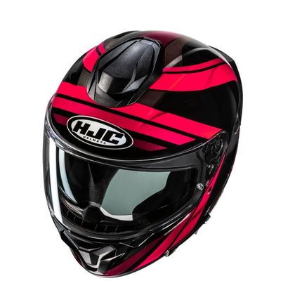 Casque intégral Hjc C71 - FABER - Noir / Rouge