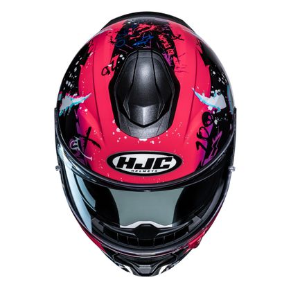 Casque intégral HJC C71 - FABIO QUARTARARO FQ20 - Noir / Rose
