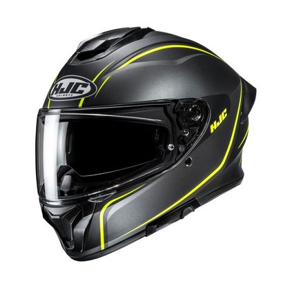 Casque intégral Hjc C71 - QUEZ - Gris / Jaune Ref : HJ1372 