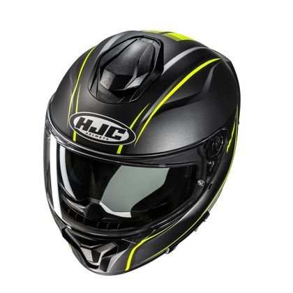 Casque intégral Hjc C71 - QUEZ - Gris / Jaune