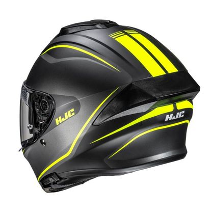 Casque intégral Hjc C71 - QUEZ - Gris / Jaune