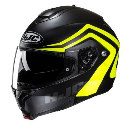 HJC C91N - NEPOS Systeemhelm - Zwart / Geel