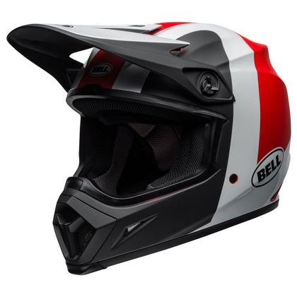 Casco de motocross Bell MX-9 MIPS PRESENCE BLACK/WHITE/RED 2019 Ref : EL0384 