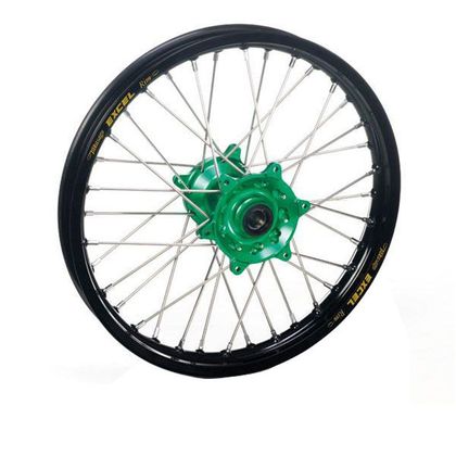 Roue Haan Wheels avant dimension 19x1.40 Noir/Vert grande roue