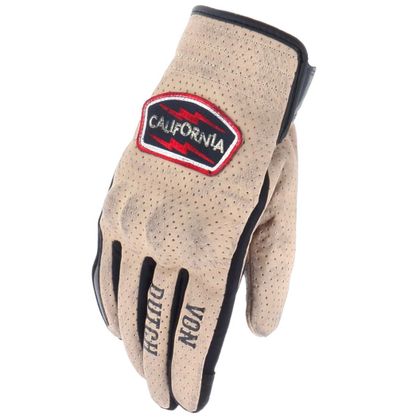 Helstons VON DUTCH CALI AIR Handschuhe - Beige / Blau Ref : HS1355 