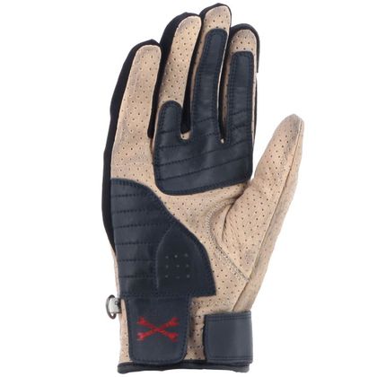 Helstons VON DUTCH CALI AIR Handschuhe - Beige / Blau