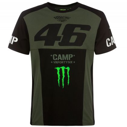 T-Shirt manches courtes VR 46 VALENTINO ROSSI CAMP MONSTER Ref : VR0554 