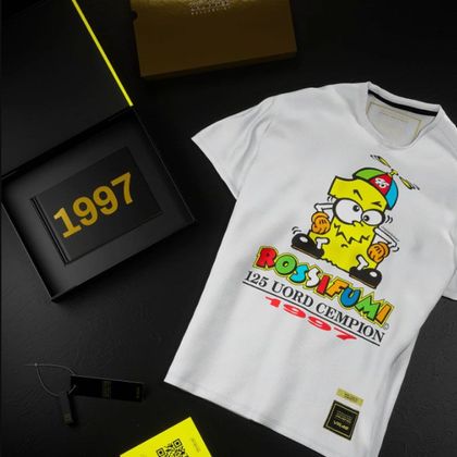 T-Shirt manches courtes VR 46 CHAMPIONNAT DU MONDE 1997