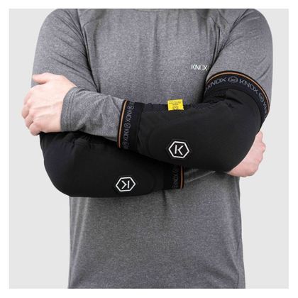 Protections coudes Knox Action Pro - Noir