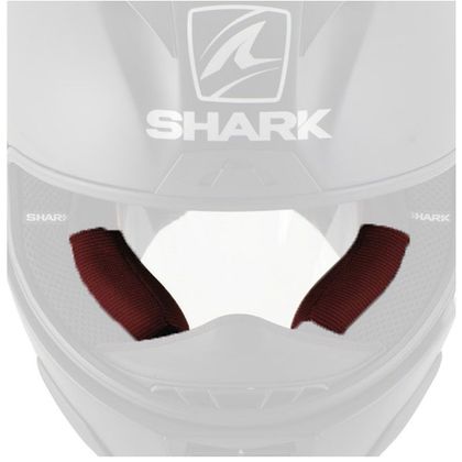 Repuestos Shark MOUSSES DE JOUES RED - RACE-PRO / RACE-R PRO CARBON / RACE-R PRO GP - Rojo Ref : SH1209 