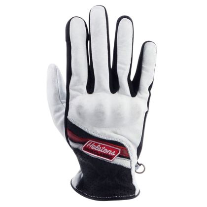 Helstons CARS Gloves - Black / White Ref : HS1232 