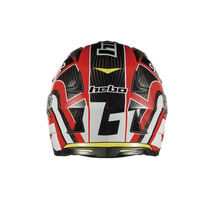 Casque trial Hebo ZONE 4 CARBON RED 2020