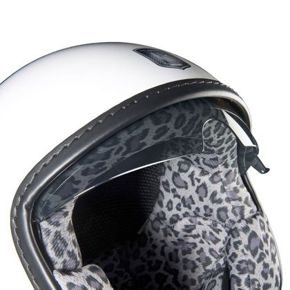 Casque Exklusiv RACER - SNOW LEOPARD