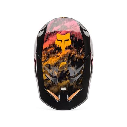 Casque cross Fox V1 - KAIROS - ENFANT - Orange