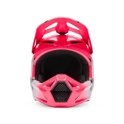 Casque cross Fox V1 - SHIELD - ENFANT - Noir / Rose